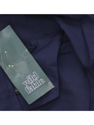 Wild Fable Womens Full Zip Track Jacket 94459392 Navy Blue 2XS thumbnail 4