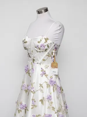 TLC Say Yes - 3D Floral Embellished Sweetheart Ball Gown thumbnail 10