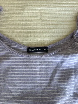 Brandy Melville striped tank top thumbnail 2