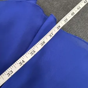 AZAZIE GRACE Royal Blue A-Line‎ Pleated Chiffon Dress Size 6 Bridesmaid Wedding thumbnail 6