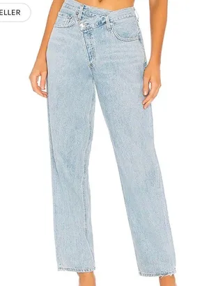 AGOLDE Criss Cross Jeans thumbnail 1