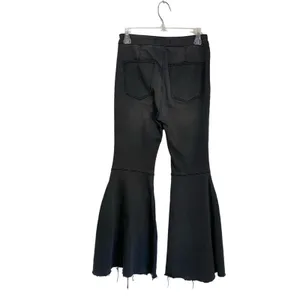 We The Free Groovy Ultra Flare Jeans 27S Black Wash High Rise Boho Retro‎ thumbnail 6