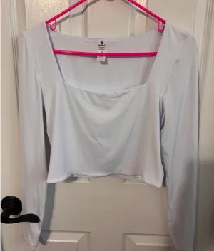 90 Degree‎ Reflex Olivia Square Neck Crop Top M Size M thumbnail 1