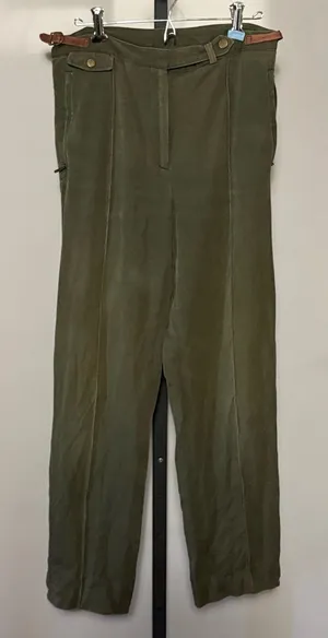 Lauren Ralph Lauren LRL VINTAGE Size 8 Olive Drab Pants thumbnail 1