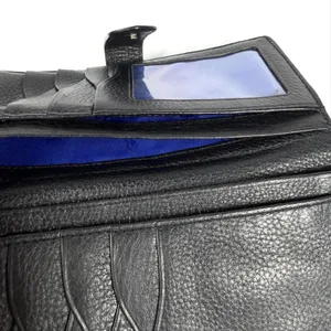 Cole Haan Wallet Womens One Size Black Leather Bifold Organizer Clutch thumbnail 6