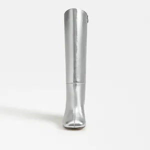 Circus by Sam Edelman Oaklyn Wide Calf Womens Boots Soft Silver 6 thumbnail 5