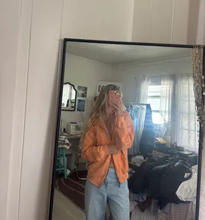 U.S. Vintage zip Up Orange Size M thumbnail 2