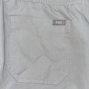 FIGS Yola High Waisted Skinny Scrub‎ Pants Light Grey XS/P Healthcare Medical thumbnail 5