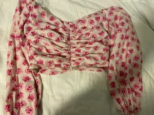ZARA pink Longsleeve blouse thumbnail 4
