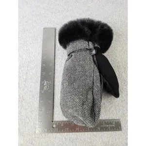 Ozark Trail Ski Mittens Faux Fur Glove Women's L/XL Grippy Thinsulate Insulation thumbnail 2