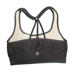 Champion C9 Womens Black Seamless Strappy Racerback Sports Bra Small N9813 thumbnail 2