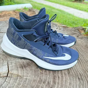 Nike Mens Air Max Infuriate 2 Mid AA7066-404 Black Basketball Shoes Sneakers 9 thumbnail 2