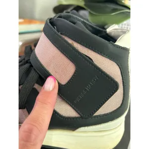 Pierre Hardy Hightop Platform Sneakers Pink Womens Size 35 thumbnail 4