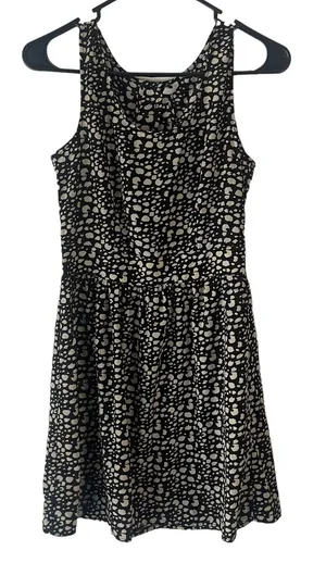 Nine Bird Y2k Women's Size Small Spot Key Hole Open‎ Back Mini Dress thumbnail 1