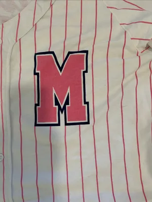 Megan Moroney Short Sleeve Graphic Jersey - White Striped 2X, NEW NWT thumbnail 6