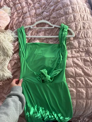 Tiger Mist Green  Mini Dress thumbnail 3