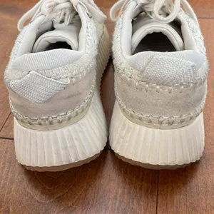 Dolce Vita Cream Woven Platform Sneakers thumbnail 4