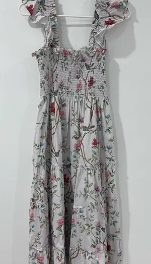 Hill House x Diane Hill Floral Nap Dress M Artist Edition 2022 Chinoiserie thumbnail 1
