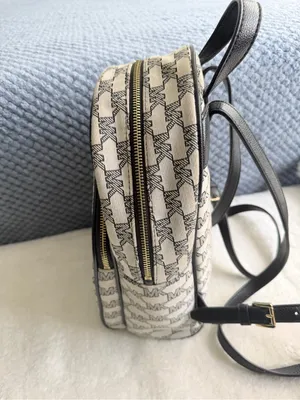 Michael Kors White and Black Backpack thumbnail 7