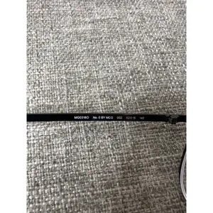 McQ Eyeglasses Frames Only Wire Metal MQ0318O 002 52MM Briller Kvinder Black thumbnail 5