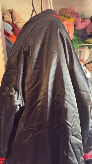 1996 Bulls Jacket Black Size L thumbnail 2