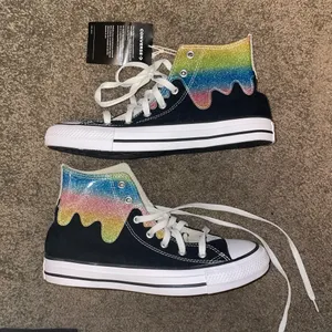 Converse High-Top black and rainbow  thumbnail 1