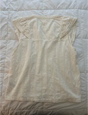 Dear John Cream Blouse thumbnail 3