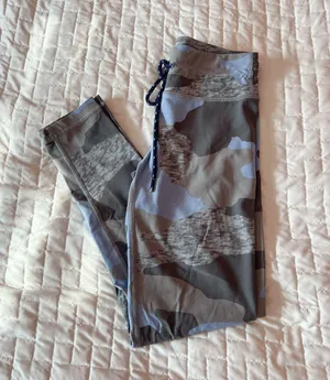 Offline By Warmup Purple Camo Drawcord Legging Size XS thumbnail 1