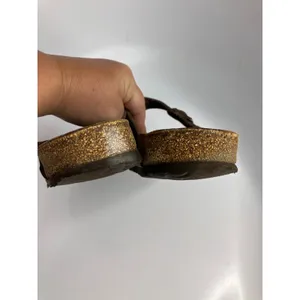 Birkenstock Mayari Sandals Womens 40 Brown Good Oiled Leather Toe Loop Slide thumbnail 6