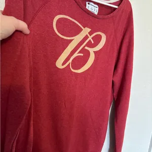 Champion Maroon Sweatshirt with Gold Accents thumbnail 5