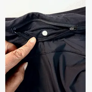 Lululemon Women’s Size 4 Black‎ Running Skort Built-In Shorts Pockets thumbnail 14