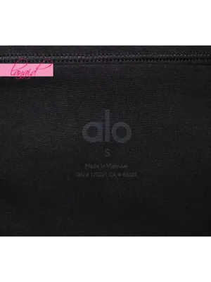 Alo Airlift High-Waist Light Speed Leggings Black Hi-Rise Waisted Tights Pants S thumbnail 8