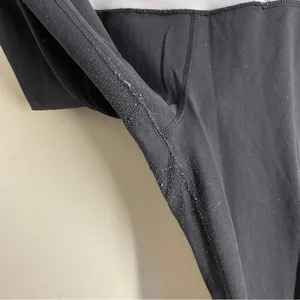 Lululemon High Rise Leggings Black / White Waistband Long Inseam 34” thumbnail 7