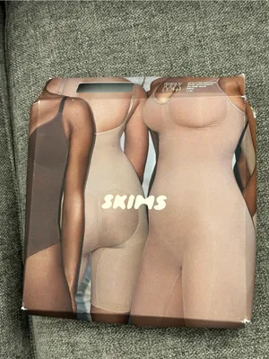 Skims Sculpting Bodysuit Brief with Snaps in Onyx L/XL thumbnail 6
