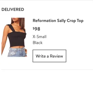 Reformation sally top thumbnail 2