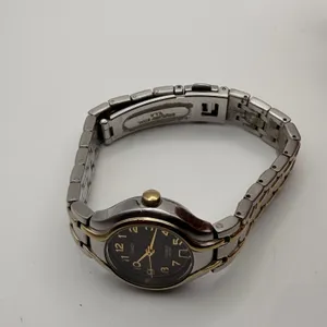 Elegant Timex Women's Two-Tone Indiglo Watch - 24mm Case Working New Battery thumbnail 4