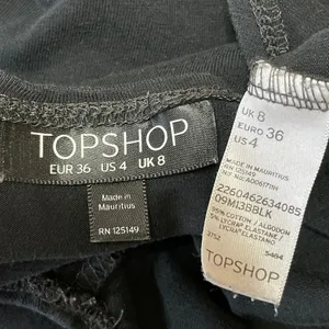Topshop Women's Black Sleeveless Flowy A-line Skater Fit & Flare Dress Size 4 thumbnail 4