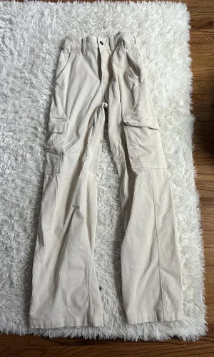 Hollister Corduroy Cargo Wide Leg Pants thumbnail 1