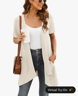 NWT Amazon summer cardigan light weight  thumbnail 1