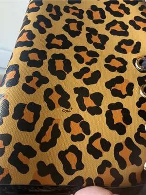 Coach Leopard Print Winter Rain Boots - Black & Tan 7 thumbnail 9