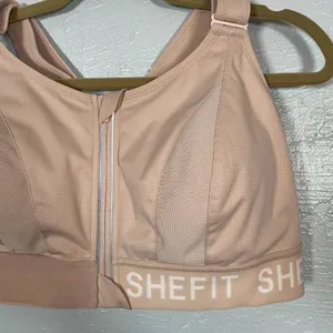 Shefit Women Plus Size 3Luxe 3XL Beige Ultimate Sports Bra High Impact Athletic thumbnail 2