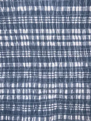 blue & white gingham dress. thumbnail 6