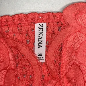 Zenana Size 2X Pink Eyelet Lace Strappy Maxi Dress thumbnail 6