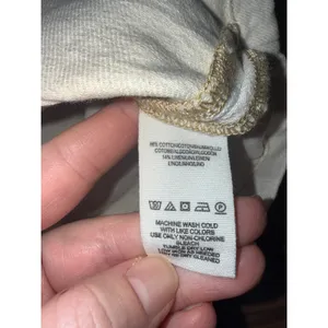 Free People Paperbag Waist Tie‎ Belt tan Mini Skirt Beige Size 8 summer vacation thumbnail 4