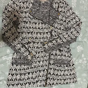Lucky Brand Long Knit Moto Sweater Jacket Cardigan Size M thumbnail 12