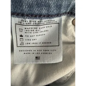 AYR The Pop Straight Jeans High Rise Medium Wash Stretch Denim Women's Size 28 thumbnail 12