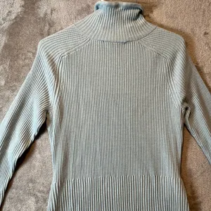 Etcetera Ribbed Knit Midi Sweater Dress Size Large Wool Blend Blue‎ New *Flawed thumbnail 3