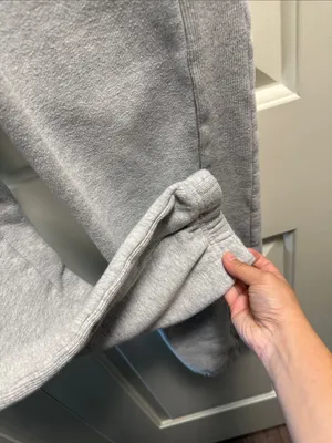 Aritzia TNA Sweatfleece Cozy Fleece Boyfriend Fit Gray S thumbnail 6
