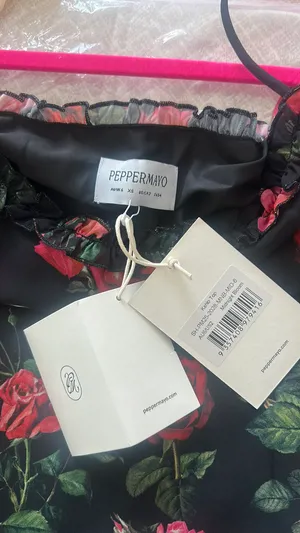 Peppermayo Tank Floral Black thumbnail 3