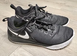 Nike Zoom Hyperace 2 Black Volleyball Shoes Sneakers Size 8 Athletic Lace AA0286 thumbnail 1